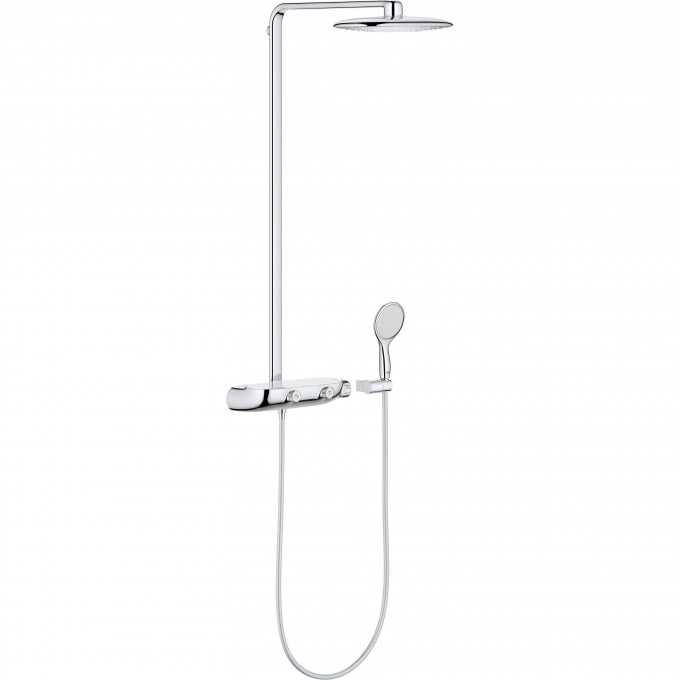 Душевая система GROHE Rainshower SmartControl 360 MONO с термостатическим смесителем для настенного монтажа, хром 26361000