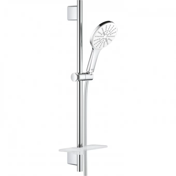 Душевой гарнитур GROHE RAINSHOWER SMARTACTIVE 130, 3 вида струй, белая луна () 26576LS0 Душевой гарнитур GROHE RAINSHOWER SMARTACTIVE 130, 3 вида струй, белая луна () 26576LS0