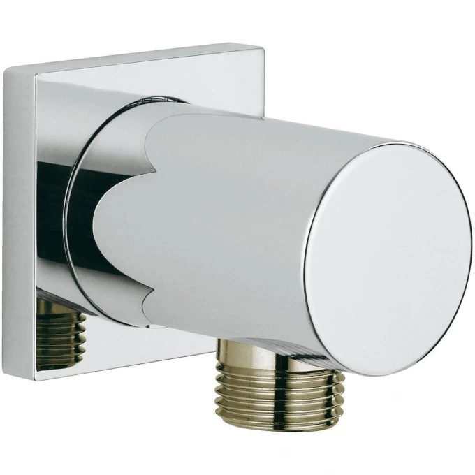 Подключение для душевого шланга GROHE Rainshower с квадратной розеткой, хром () 27076000 Подключение для душевого шланга GROHE Rainshower с квадратной розеткой, хром () 27076000