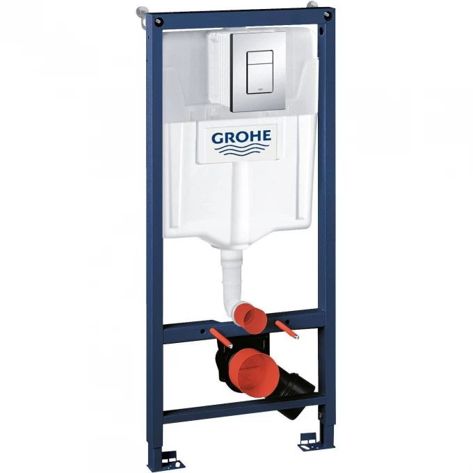 Система инсталляции для унитаза GROHE RAPID SL с панелью смыва Skate Cosmopolitan (3 режима) (1,13 м) 38772001 Система инсталляции для унитаза GROHE RAPID SL с панелью смыва Skate Cosmopolitan (3 режима) (1,13 м) 38772001