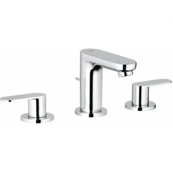 Смеситель для раковины GROHE EUROSMART COSMOPOLITAN на 3 отверстия с донным клапаном, хром