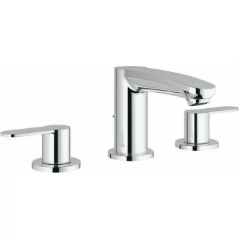 Смеситель для раковины GROHE EUROSTYLE COSMOPOLITAN на 3 отверстия с донным клапаном, хром
