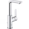 Смеситель для раковины GROHE LINEARE NEW с донным клапаном, L-Size, хром () 23296001