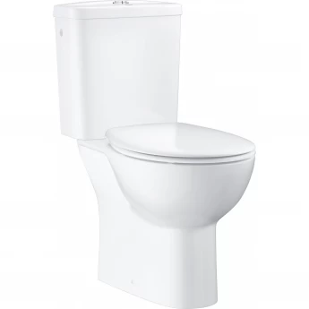 Унитаз напольный GROHE BAU CERAMIC с бачком и сиденьем, альпин-белый